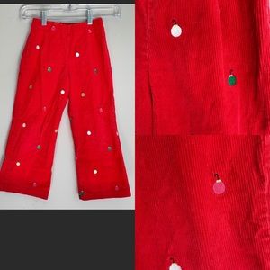 Patsy Aiken Christmas Corduroys Pants